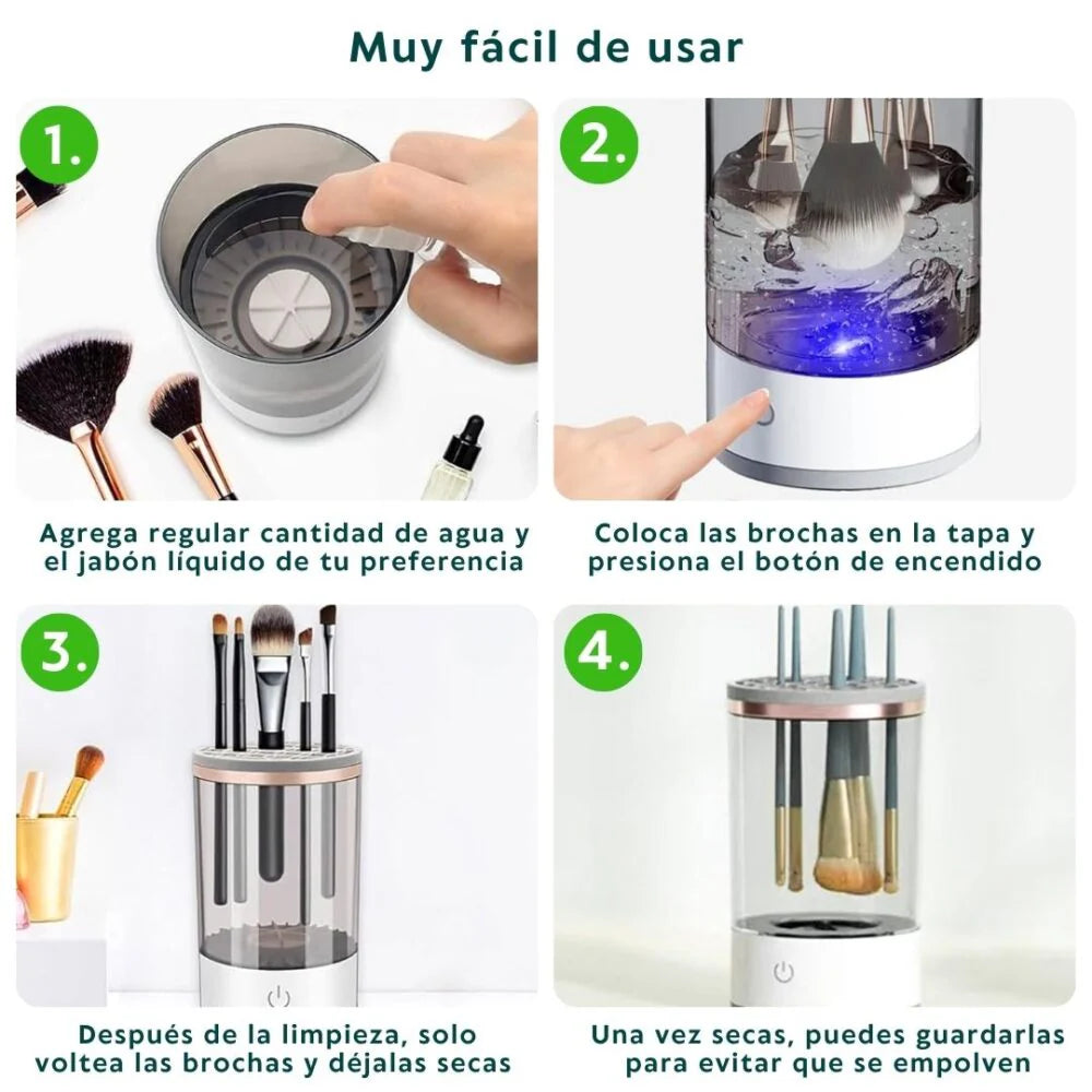 Limpiador de Brochas de Maquillaje