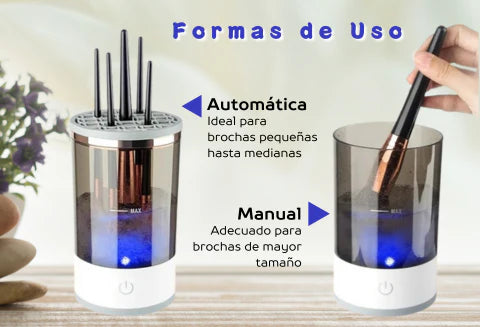 Limpiador de Brochas de Maquillaje